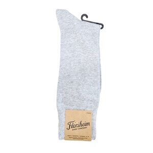 Florsheim Socks Mens 8-13 Gray  Knit Mid-Calf Casual Dress Crew *NWT*